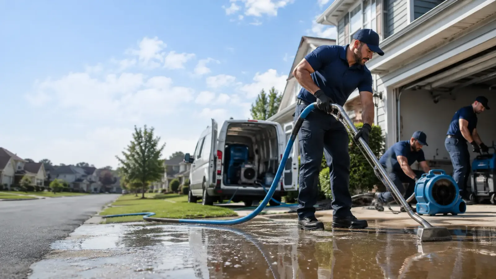 Flood Damage Restoration in Aline, OK